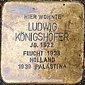 Stolperstein für Ludwig Königshöfer (Dasselstraße 77)
