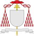 Stemma di cardinale arcivescovo non metropolita (senza pallio)