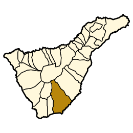Granadilla de Abona - Localizazion
