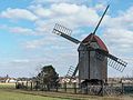 Mühlengut mit Bockwindmühle und Motormühle (ehemaliger Speicher) mit Mühlentechnik und Scheune