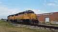 Union Pacific 1056, leading a pair of GP60s.