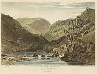 Depiction of the Vale of Towy, Carmarthenshire Vale Of Towy, Caermarthenshire.jpeg