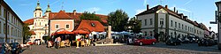 Market square and basilica