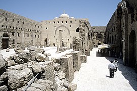 Monastère BlancMonastère Blanc de Sohag Vue Est de la nef