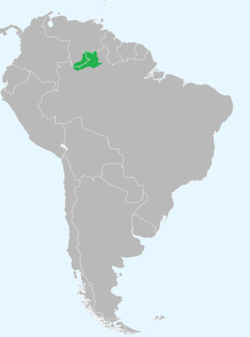 Localização Ianomâmi