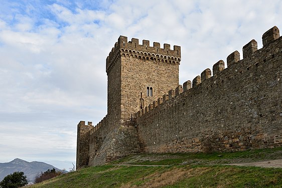 1299. Судакская генуэзская крепость, Судак Автор — Hamerani