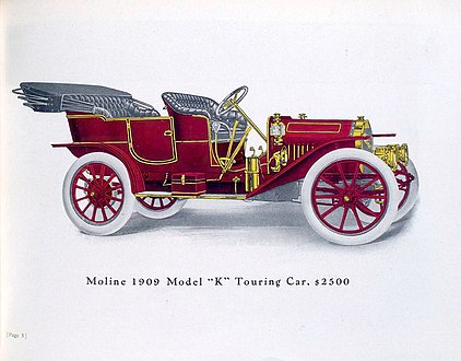1909 Moline Model K Touring
