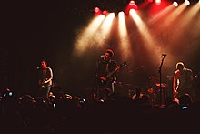 A Rocket to the Moon performing in 2011