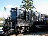 Adirondack Scenic Railroad engine 6076