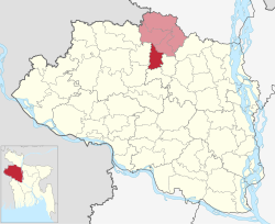Location of Akkelpur