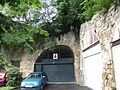 Arco rampant en Pontoise (Val de l'Oise, Francia).