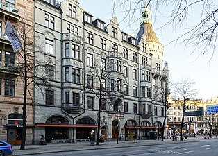 Landbyska verket 1 Birger Jarlsgatan 20 Daneliuska huset.