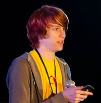 Charlie Mcdonnell på VidCon 2010