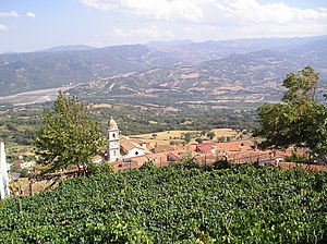 Panorama di Chiaromonte