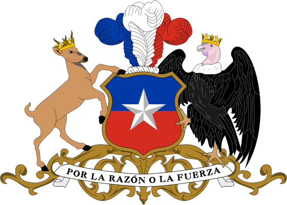 Archivo:Coat of arms of Chile.svg