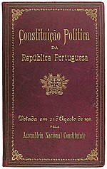 Miniatura para Constitución portuguesa de 1911