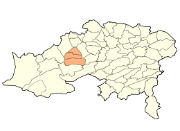Distretto di N'Gaous – Mappa