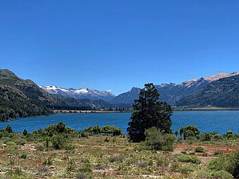 Vista panorámica del lago