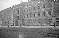 Schlossfassade nach dem Zweiten Weltkrieg
