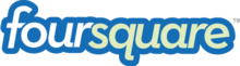 The mobile app, Foursquare, was launched at SXSW 2009 Foursquare-logo.png