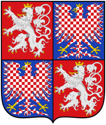 Description de l'image Greater arms of Bohemia and Moravia (1939-1945).svg.