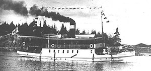 SS Kuru before the accident