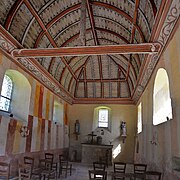 L’intérieur de la chapelle Saint-Meuf.