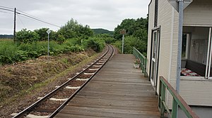車站月台與候車室(2017年7月)