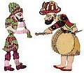 Karagöz e Hacivat, personagens do teatro de sombras turco