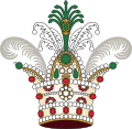 Kiani Crown of Imperial Iran (heraldry).svg