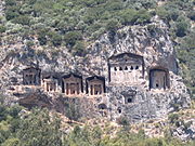 Koningsgraven in Daylan (Turkije)