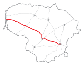 Image illustrative de l’article Route magistrale 1 (Lituanie)