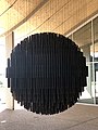 La boule de l'EPFL Pavilions de Kengo Kuma