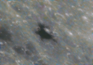 Lacus Spei, from Earth, using amateur telescope setup