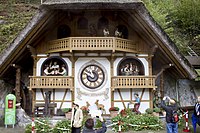 Cuckoo and quail clock, Niederwasser (Hornberg)