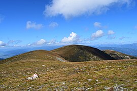 Blick vom Speikkogel zum Lenzmoarkogel