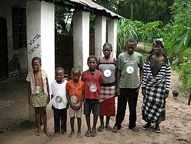 Gifts from a Russian guest (Limulunga, Zambia)