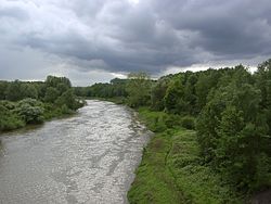 Река Липе в района на град Люнен
