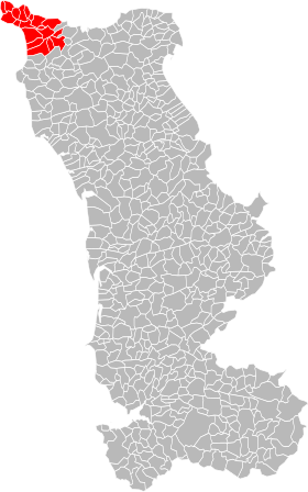 Localisation de Communauté de communes de la Hague