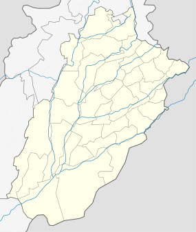 Ganweriwala is located in Punjab, Pakistan