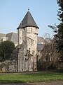 Maastricht, Turm beim Park: het Faliezusterpark