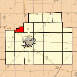 Location in McLean County