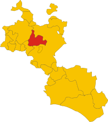 Localisation de San Cataldo
