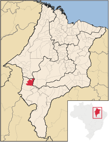 Poziția localității São João do Paraíso
