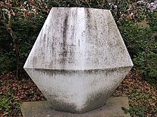 Martin Heinrich Burckhardt (1921–2007) Architekt, Politiker, Mäzen, Grab auf dem Friedhof Hörnli, Riehen, Basel-Stadt