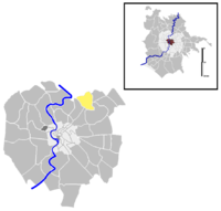 Position of the quartiere within the city