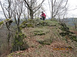 Skalka na vrcholu