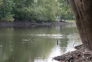 Passaic River in eastern Essex County