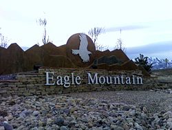 Skyline of Eagle Mountain