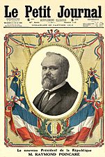 31/07: Portada il·lustrant l'elecció de Raymond Poincaré com a president de la República francesa el 1913